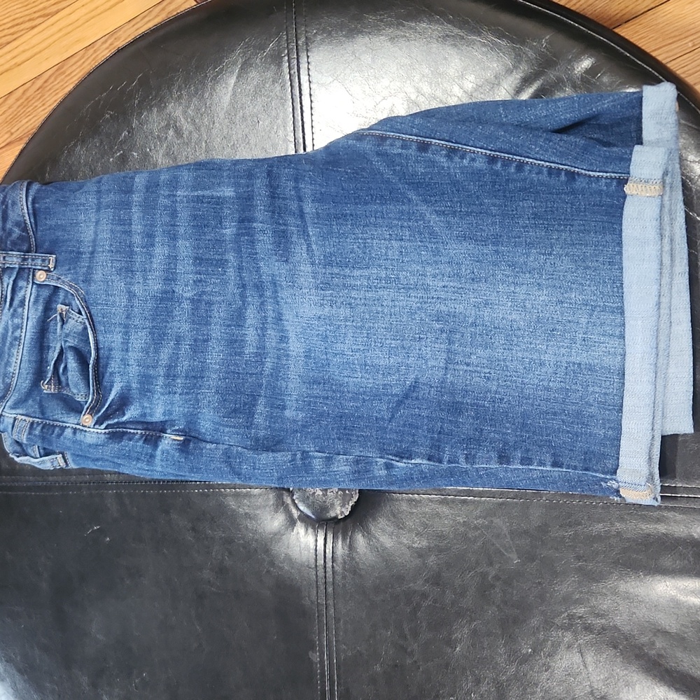 Blue Denim/bermuda Jean Shorts - Picture 4 of 8